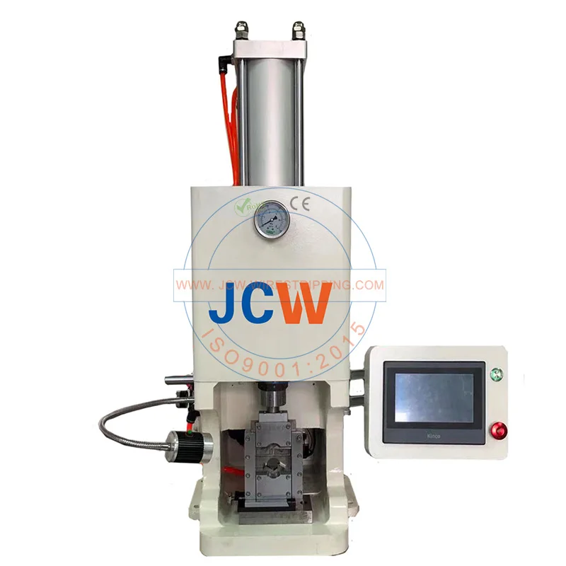 JCW-10TH High Quality Automatic Cable Lug Crimping Tools Pneumatic Terminal Crimp