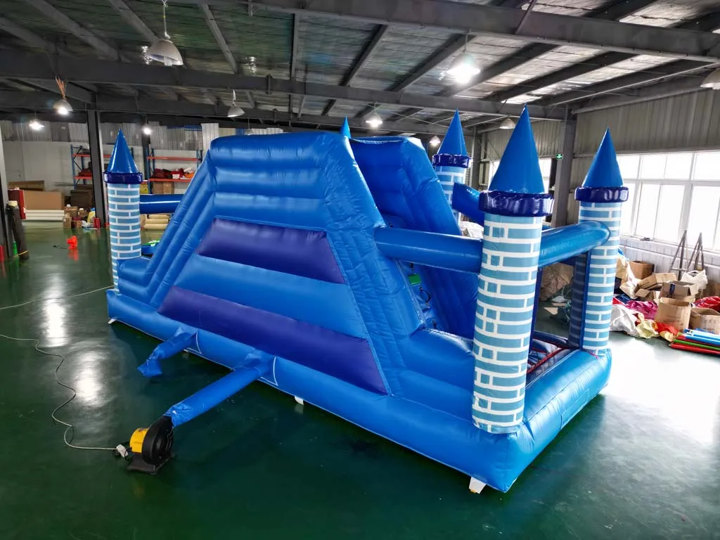 

Inflatable Obstacle Course Bounce House Commercial Castle with Air Blower EN14960 Certified Kids Adult Outdoor Game