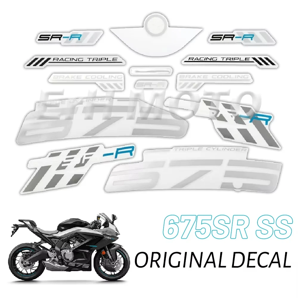 

Для CF 675SR 675SRR 675SS CF650-10: Оригинальная наклейка-стикер для защиты корпуса (версия Nebula Black)