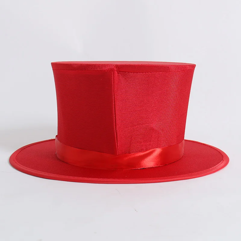 Folding Top Hat Magic Trick Costume Accessory Stage Prop Magician\'s Hat magic hat  Vanishing Objects Hat Stage Accessories