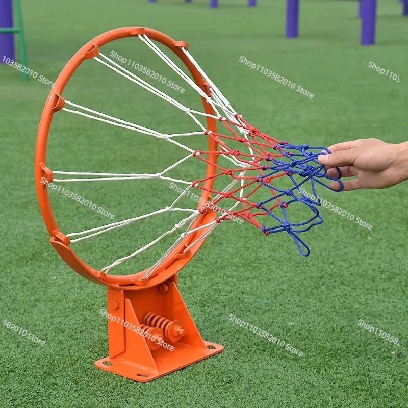 Standard size professional basketball hoop spring metal steel outdoor