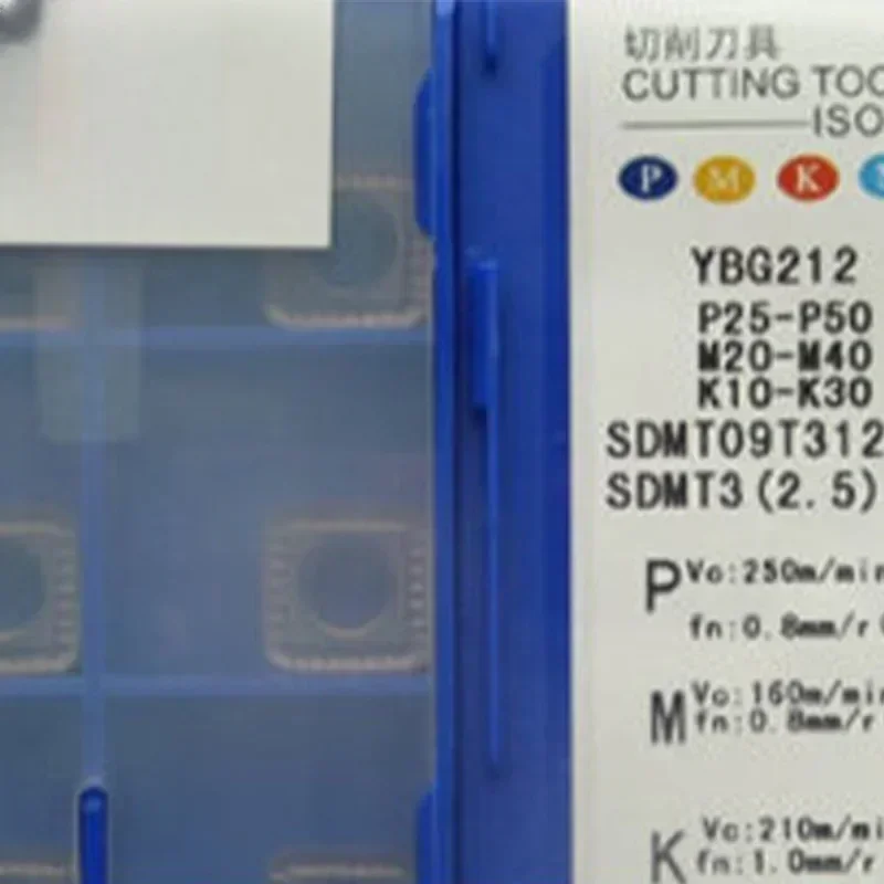 SDMT09T312-NM YBG212 CNC Milling Inserts - Carbide Tips for Stainless Steel