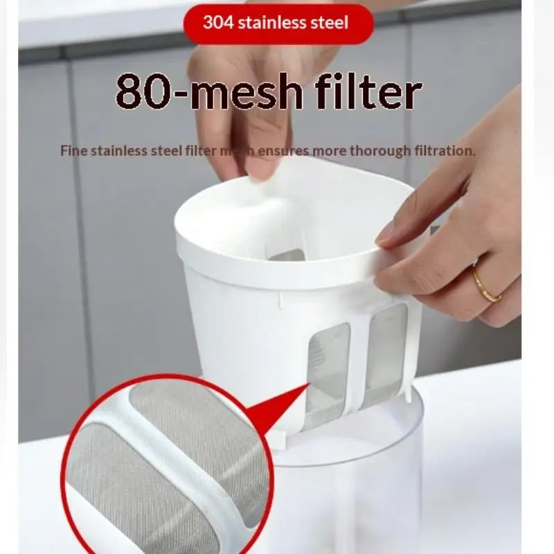 Greek Yogurt Strainer Stainless Steel Strainer Whey Separation Tools Multi-functional Yogurt Filter With Fine MeshBH-ELEVEN