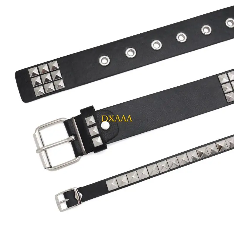 DXAA theatrale outfit combo realistisch haar PU lederen arm mouwen taille band snor en accessoires voor podiumshowsevenement