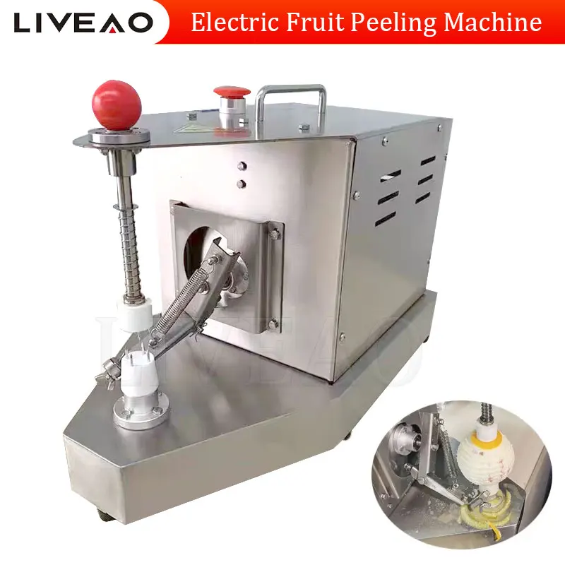 Small Desktop Multifunction Electric Fruit Apple Peeler Apple Peeling Machine