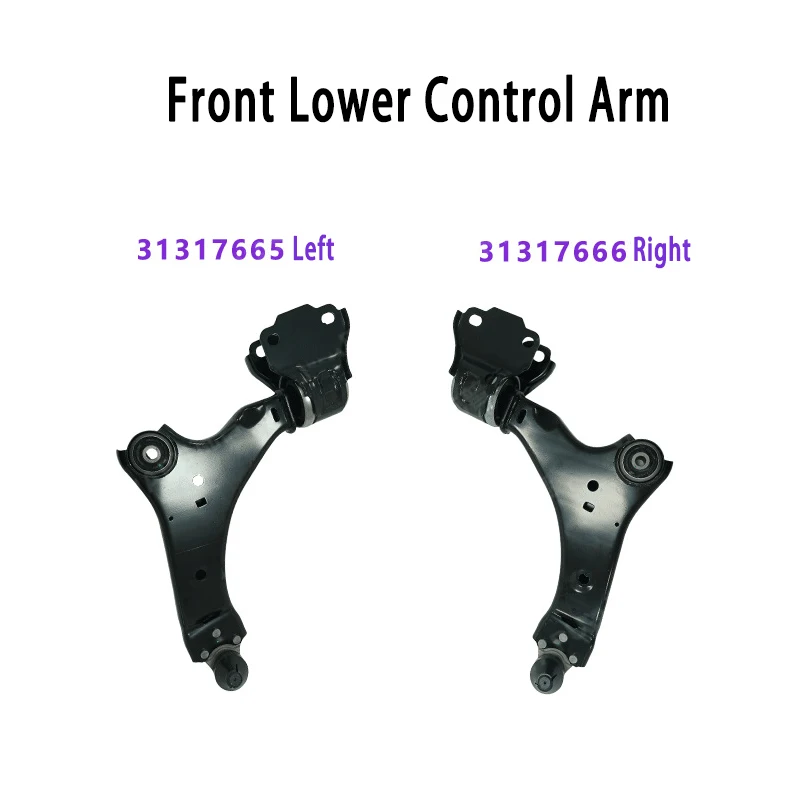 

OEM 31317665 31317666 Front Lower Control Arm for Volvo XC60 2009-2017 Car Accessories 31277525 31277526 OEM Auto Parts