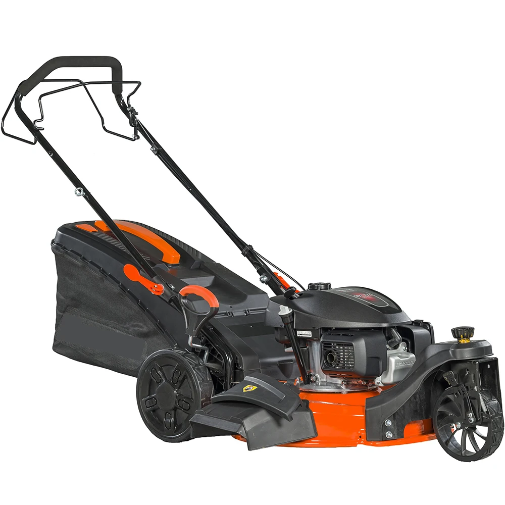 VERTAK Self-propelled Industrial Grass Lawn Mower Hand Push 166CC Petrol Grass Cutters