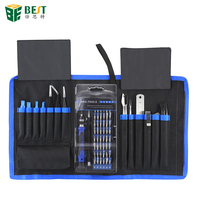 80 in 1 Professional Computer Repair Tool Kit With 56 Screwdriver Bits/Tweezers/Anti-ststic Wrist Strap/Spudger/Sucker/Ruler