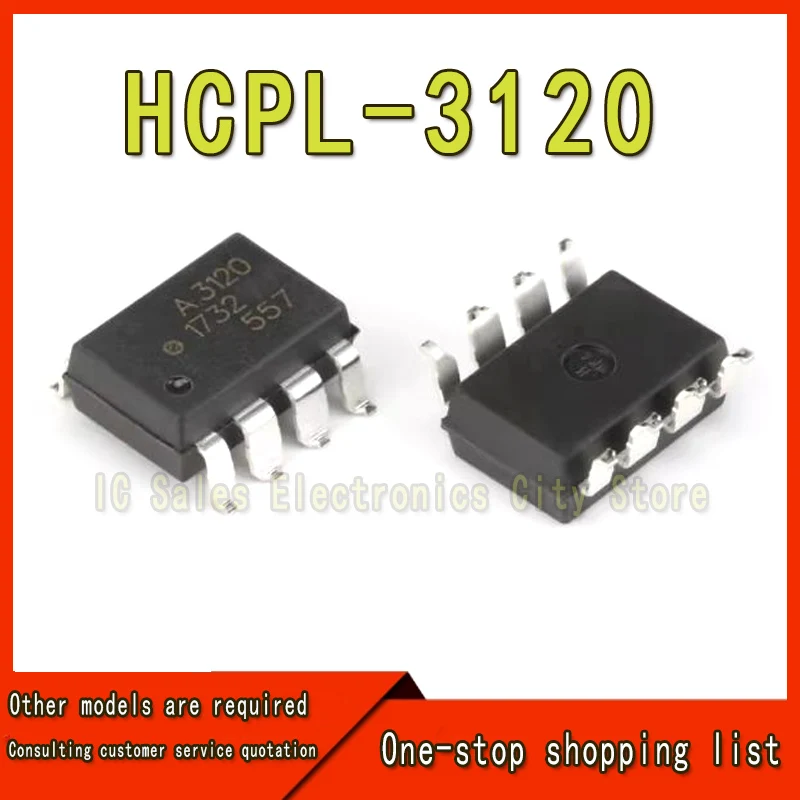 10Pcs HCPL3120 HCPL-3120 SOP8 Sop A3120 Smd Nieuwe Originele