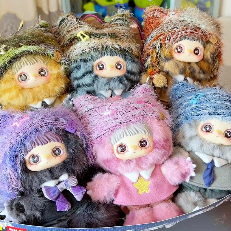 

Плюшевая кукла MayMei Kitten Academy Series: Загадочная аниме-игрушка в слепой коробке, милый брелок-сюрприз, украшение для дома, изысканный подарок для девочки