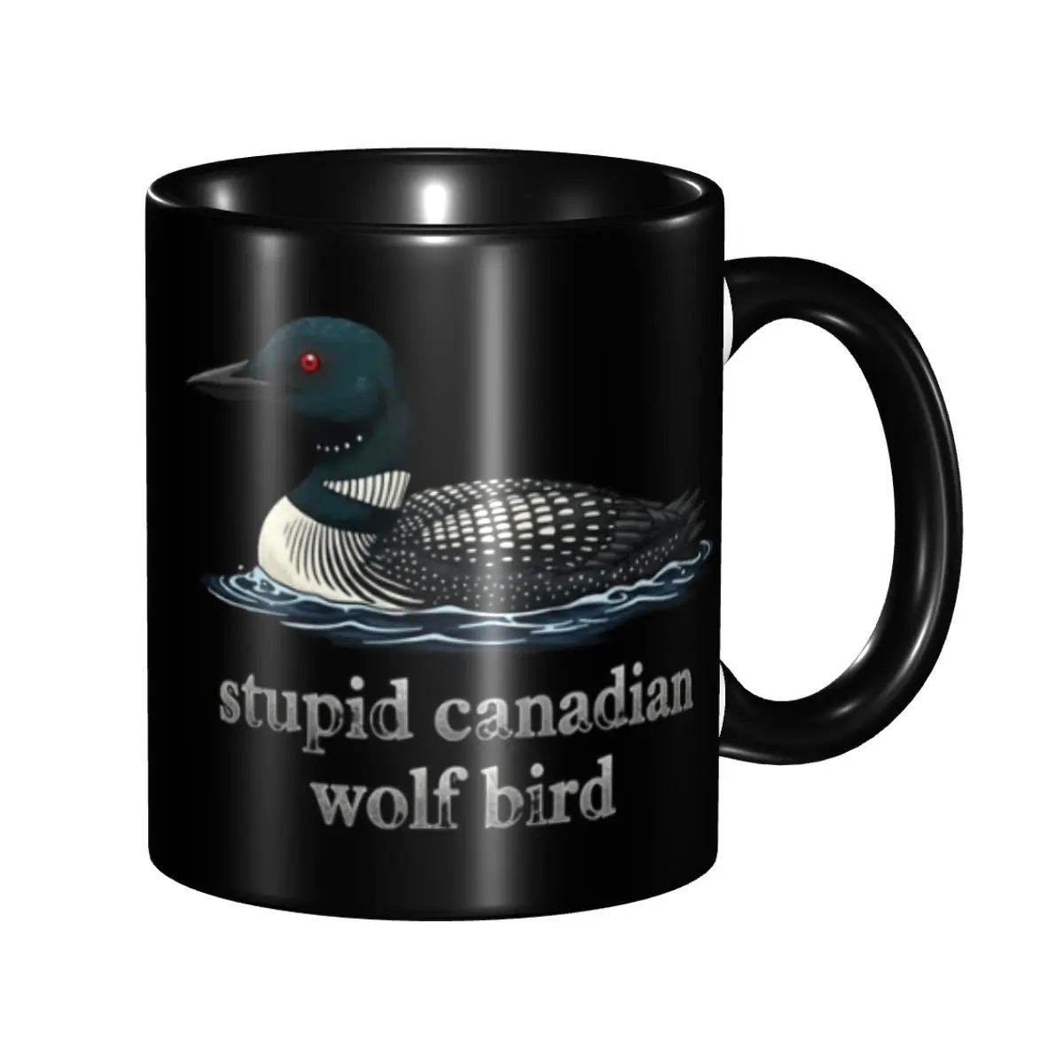 High Quality Heated Rivalry Stupid Canadian Wolf Bird Merch Mug Fun Tea Cup