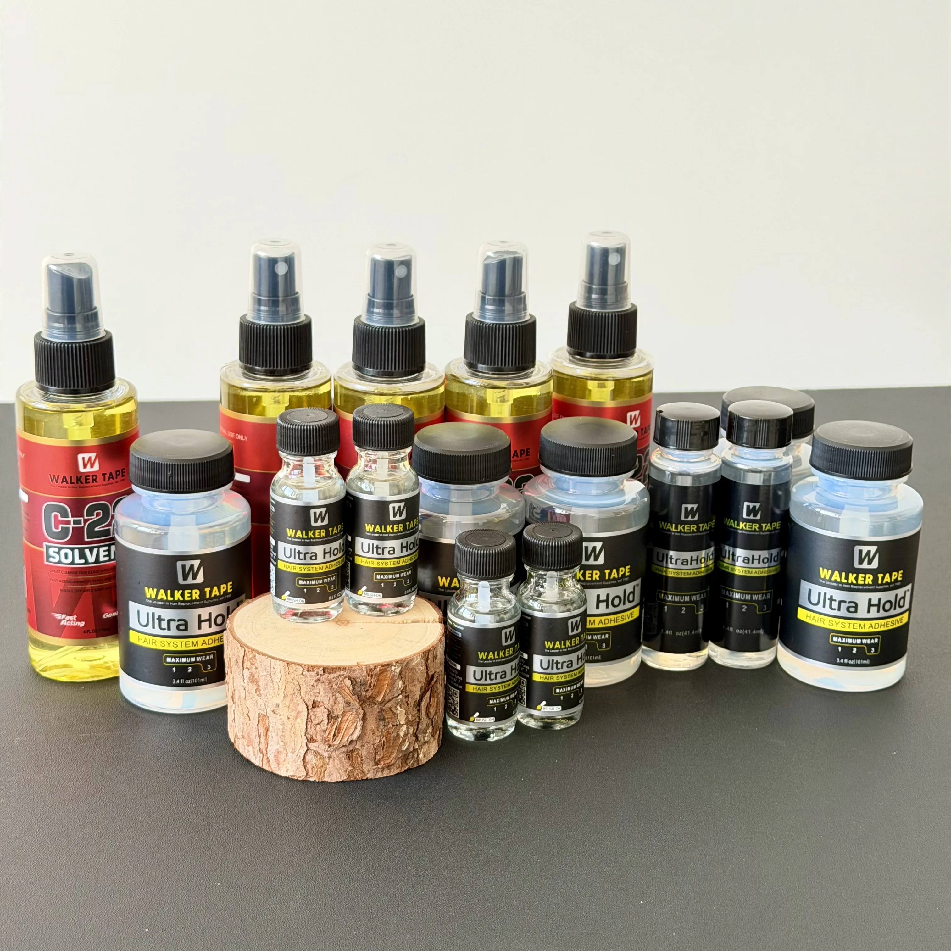 Wholesale Walker Tape Ultra Hold Lace Wig Glue Waterproof Transparent Lace Adhesive for Hair Replacement Brush-on Glue