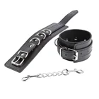 leather leg binder bondage restraint