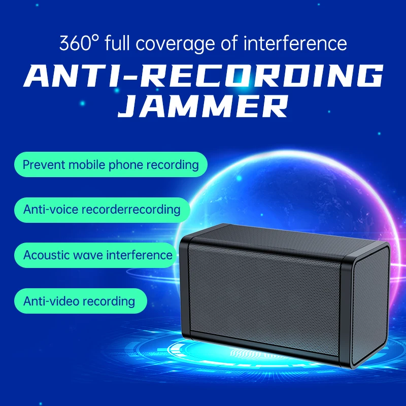 F11 Anti Recording Sound  Blocker Hotel Conference Negotiation Privacy Security Device  Anti Recording Device