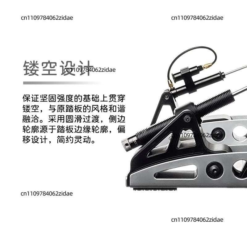 For Hydraulic Damping Upgrade Mod Kit for FANATEC CSL Racing Pedal Improve Driving Foot Feel