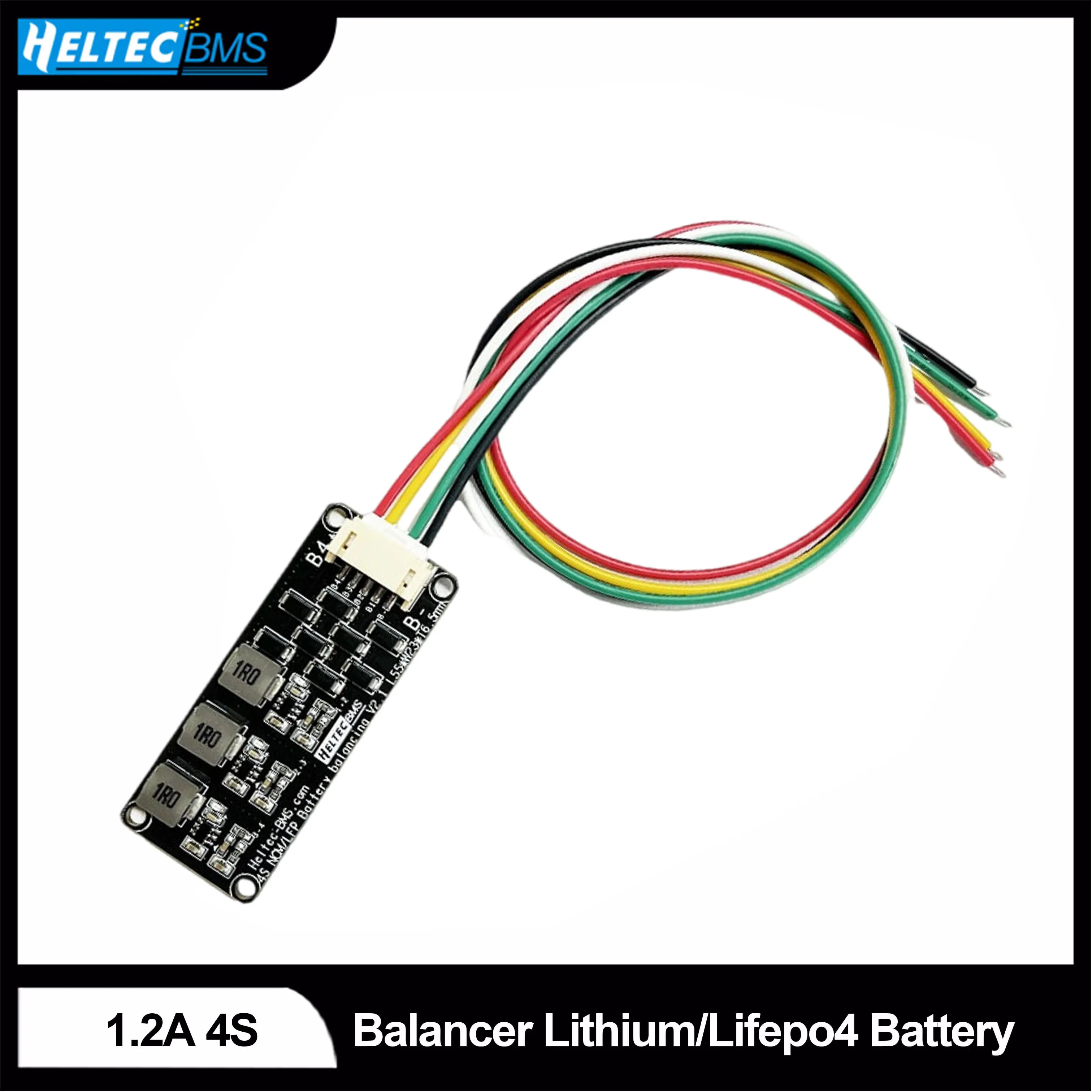 Bms 4s lifepo4 keseimbangan 1.2A, baterai Li-ion Lifepo4 Transfer energi Balancer aktif bms 4s lifepo4 12v