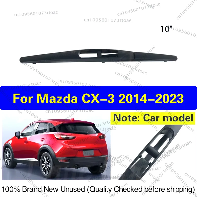 

10" Rear Windshield Windscreen Washer Wiper Blade For Mazda CX-3 CX3 2014 - 2023 Car Accessories Accsesories