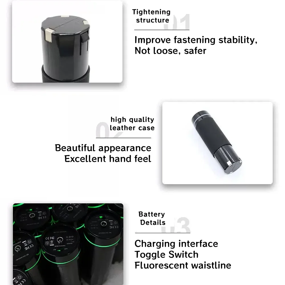 100% 新しい 7.4V-11.1V-14.8V-22.2V-24V 2500/4500/6800mAh 充電式リチウムイオン電池交換用マッサージガン筋膜