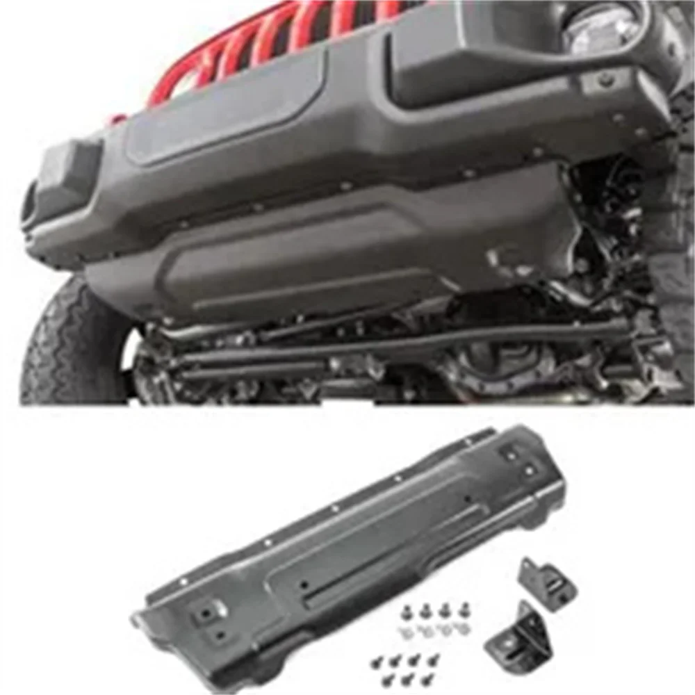 

10th Anniversary Front Bumper Steel Skid Plate For Jeep Wrangler JL 2018+ JL1049-3 LantSun