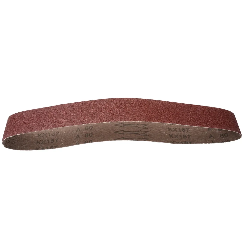 Bandes abrasives en oxyde d'aluminium pour ponceuse, matériel de polissage, meulage de meubles à distance, 915x50mm