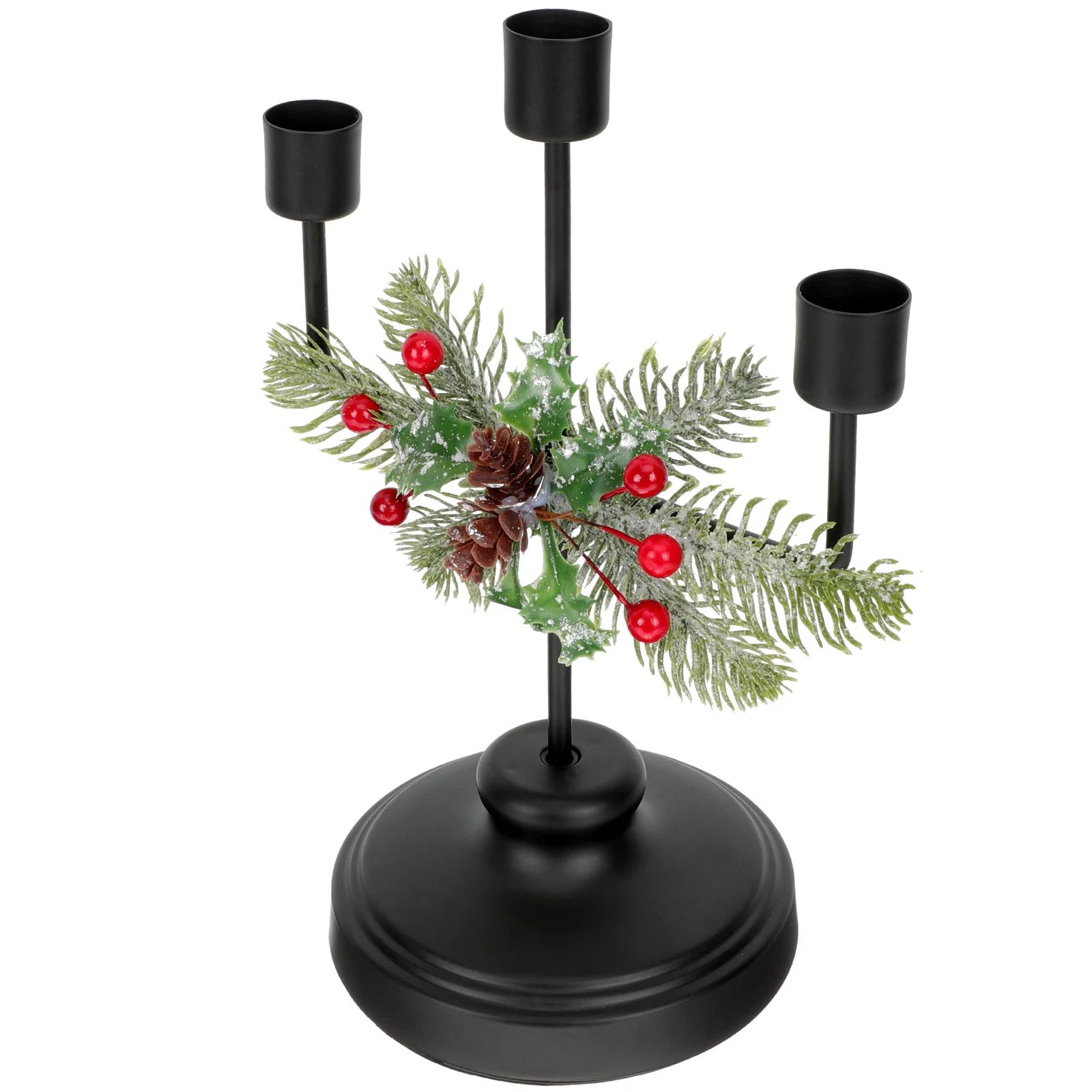 

Stable Iron Holder Christmas Candlestick Xmas Decoration Unique Crafted Deer Set Tabletop Kitchen Fireplace Adorn