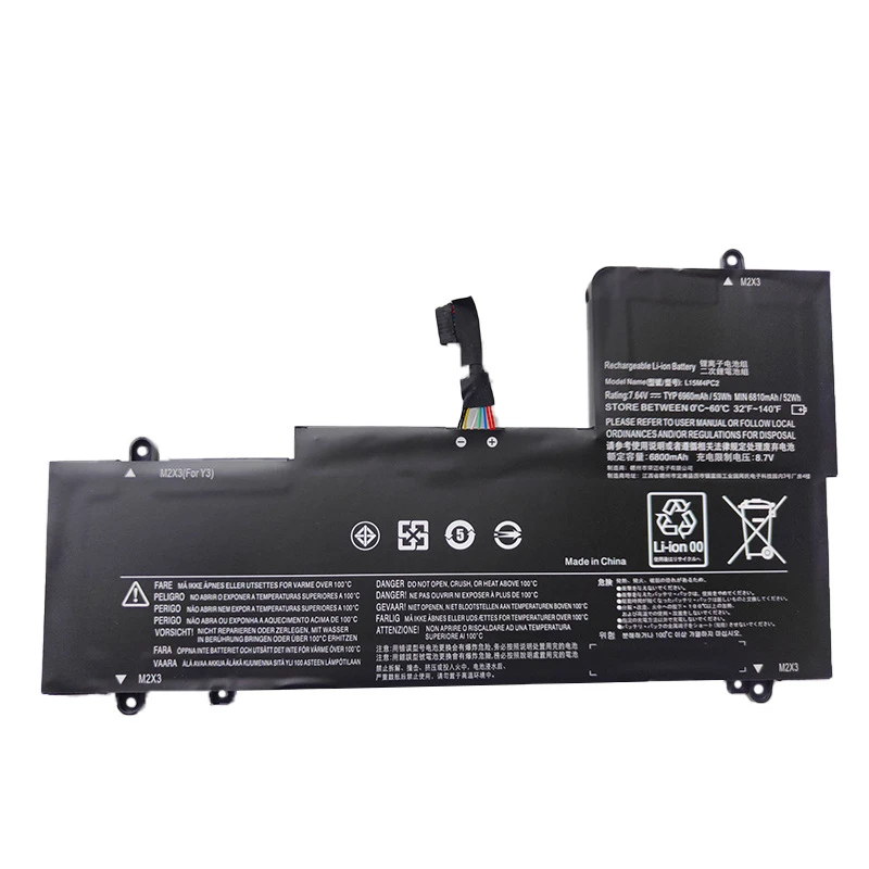 레노버 요가 710-14ISK 710-14IKB L15L4PC2 7.64V 6960mAh L15M4PC2 노트북 배터리