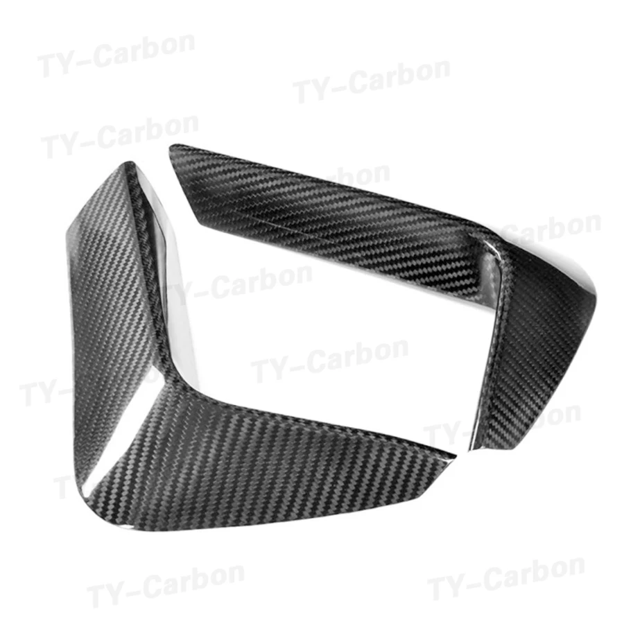 For BMW F80 M3 F82 F83 M4 2014-2019 Real Dry Carbon Fiber Rear Diffuser Splitter Canards Back Wrap Angel Bodykit