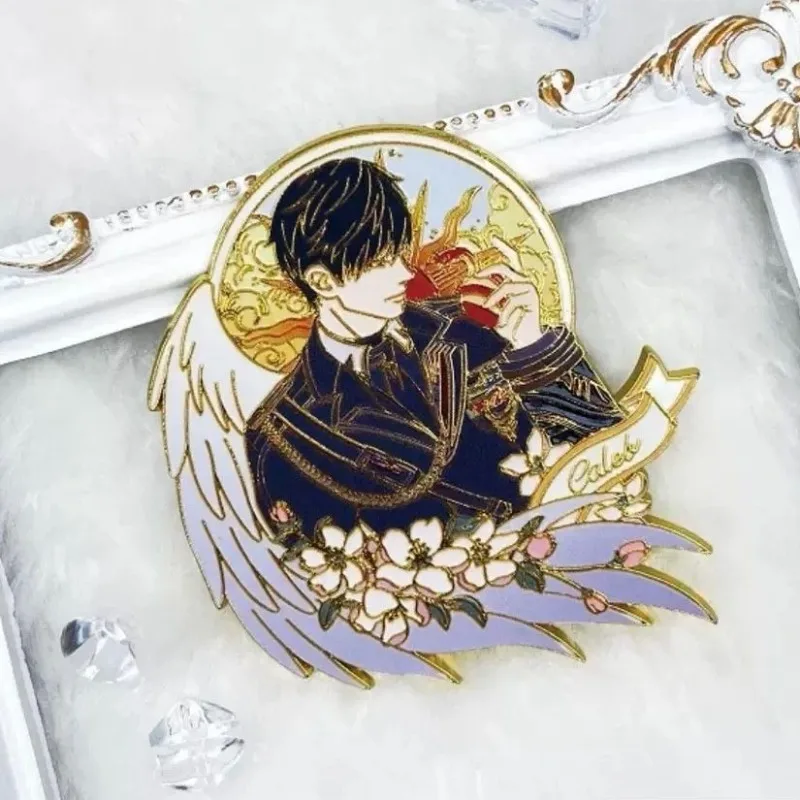

2026 Hot New Premium Creative Caleb Brother Metal Enamel Pins Badge Brooch Game Merch Backpack Decor Collectible Gifts