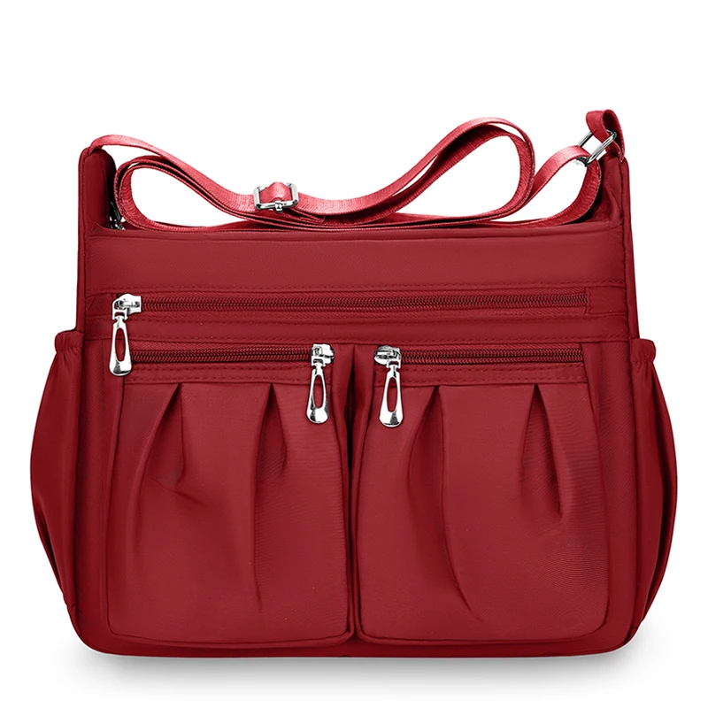 Large Capacity Canvas Crossbody Bag Casual Single Shoulder Women's Bag Mom Bag Versatile Commuter Style Daily Use