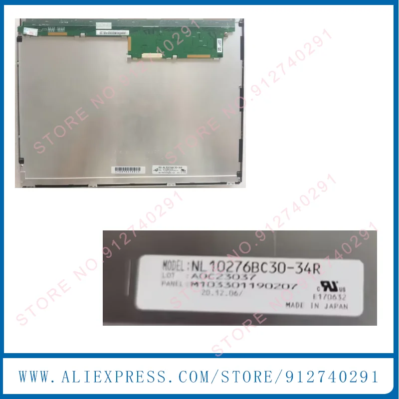

NL10276BC30-34R Оригинальный 15-дюймовый NL10276BC30-34D NL10276BC30-34K NL10276BC30-39 ЖК-экран Панель светодиодной панели 1024 (RGB) × 768