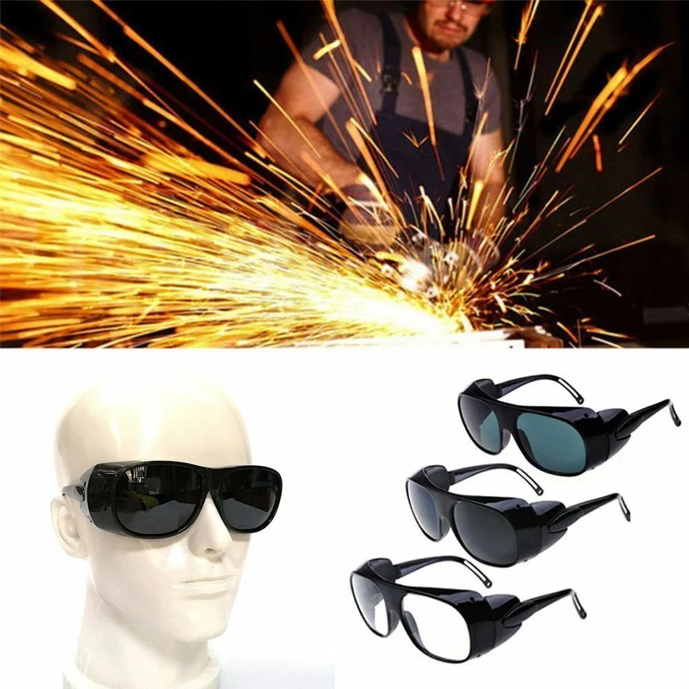 Welding Glasses Welding Goggles Impact Protection Goggles Welder Glasses Lab Goggles Dustproof Eyewear Windproof Eyewear