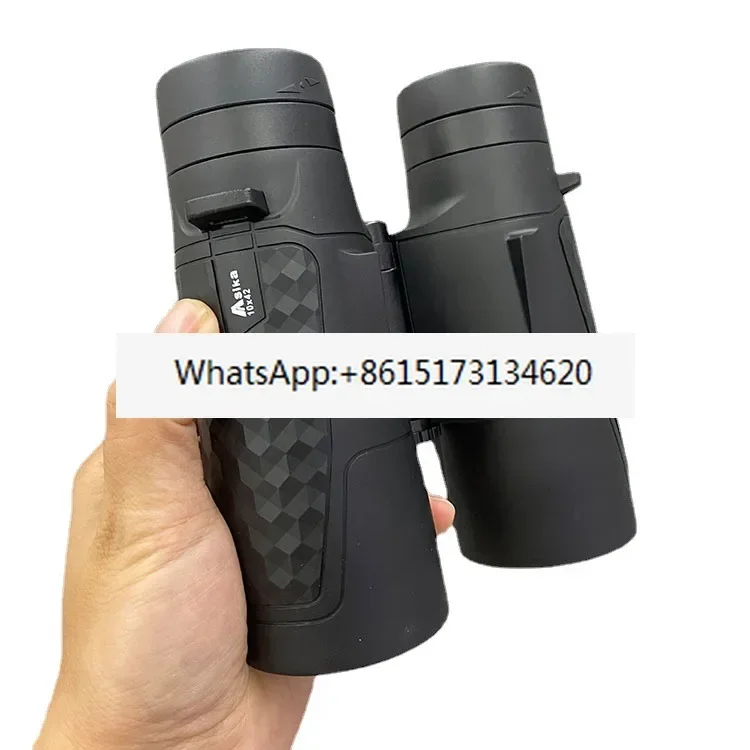 

Outdoor Mountaineering Equipment Shark Telescope 10X42 Fixed Focus Dual Barrel Automatic Focusing HD Glasses