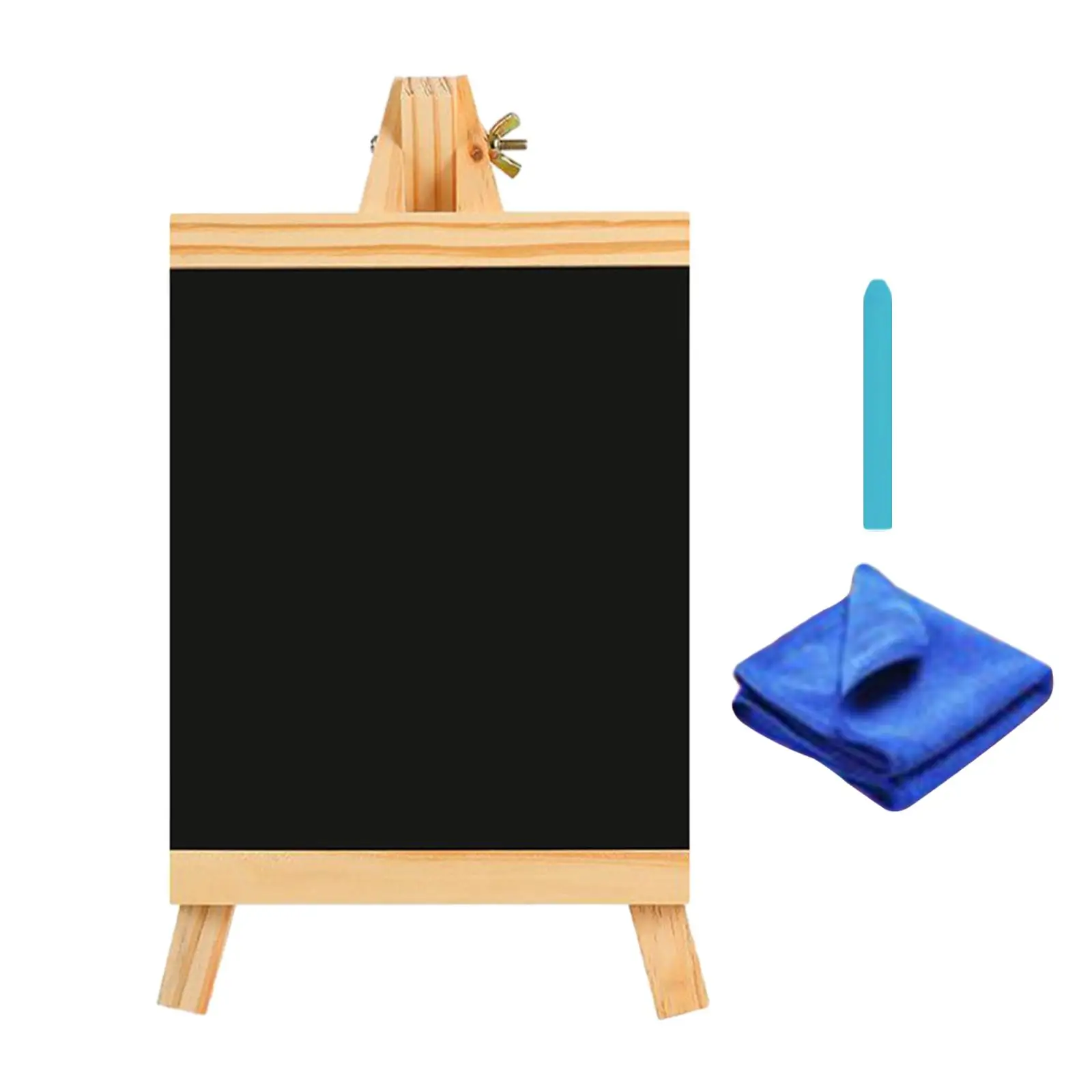 Small Chalk Board Sign with Stand Multipurpose Kitchen Menu Chalkboard Vertical