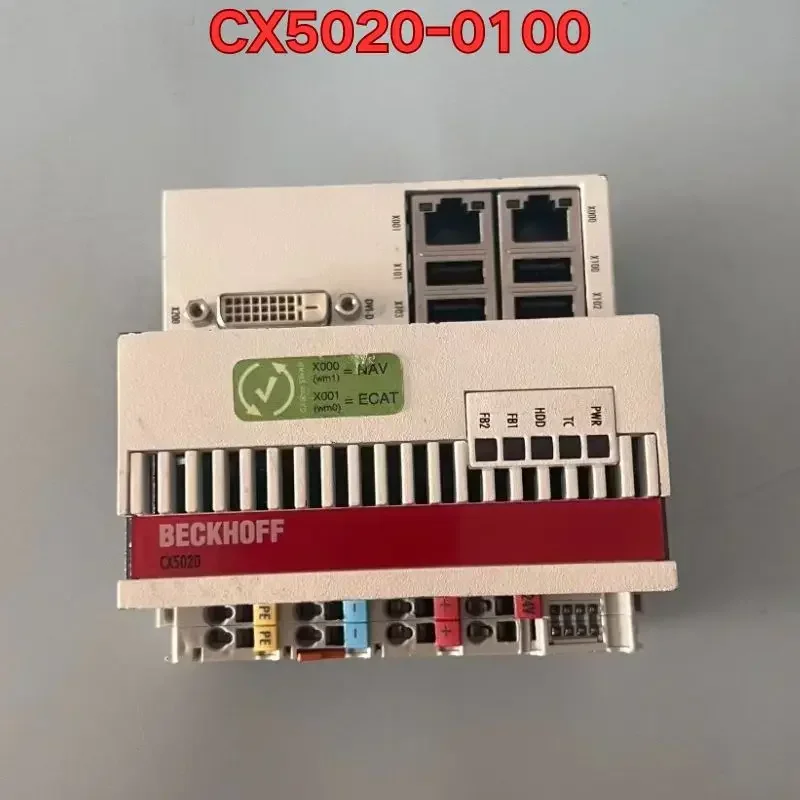 Second-hand PLC module CX5020-0100 function test is normal
