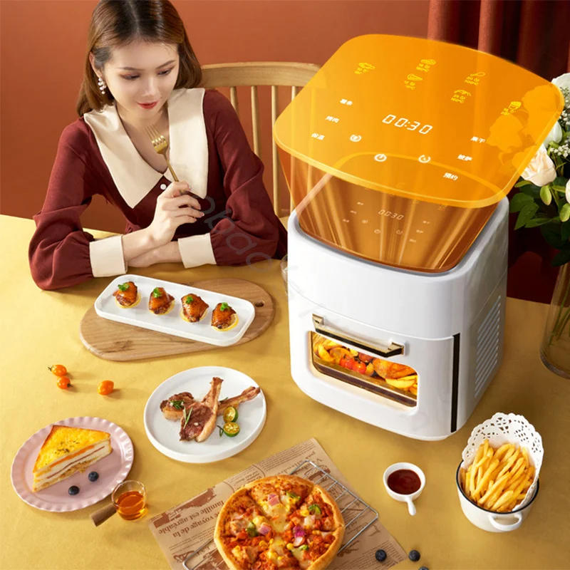 Air Fryer Household Large-capacity Oven Multi-functional Automatic Intelligent Electric Fryer Chip Machine