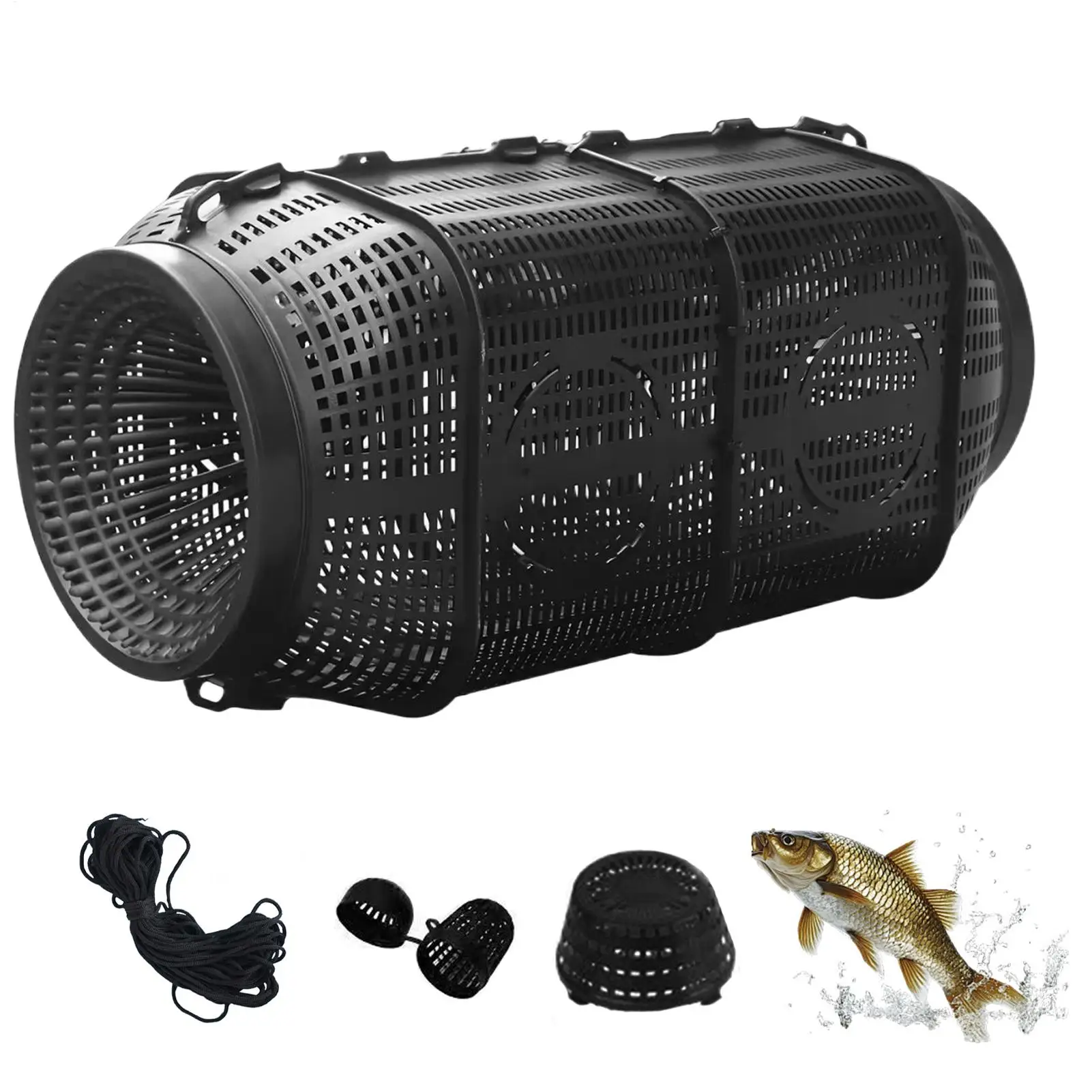 Portable Fishing Trap Minnow Trap Catch Tool Crab Cage Convenient outdoor use for Turtle Eel Shrimp Saltwater Fishing Pond Lake