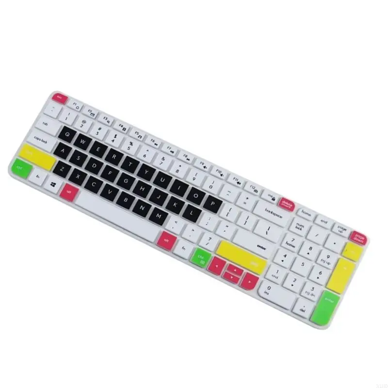 N1HD Dustproof Waterproof Transparent Silicone Keyboard Cover Skin for K580/K585/K470