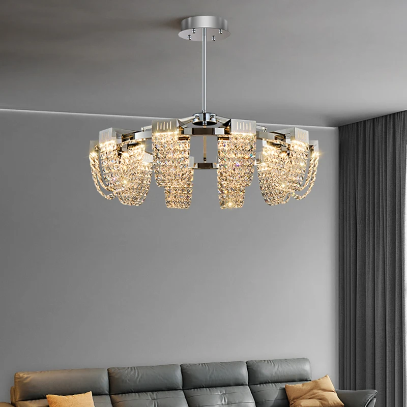 Modern Chandelier Lighting Fixtures Restaurant Crystal Chandeliers Grand Chandeliers Lighting Fixtures For Ceilings Indoor C
