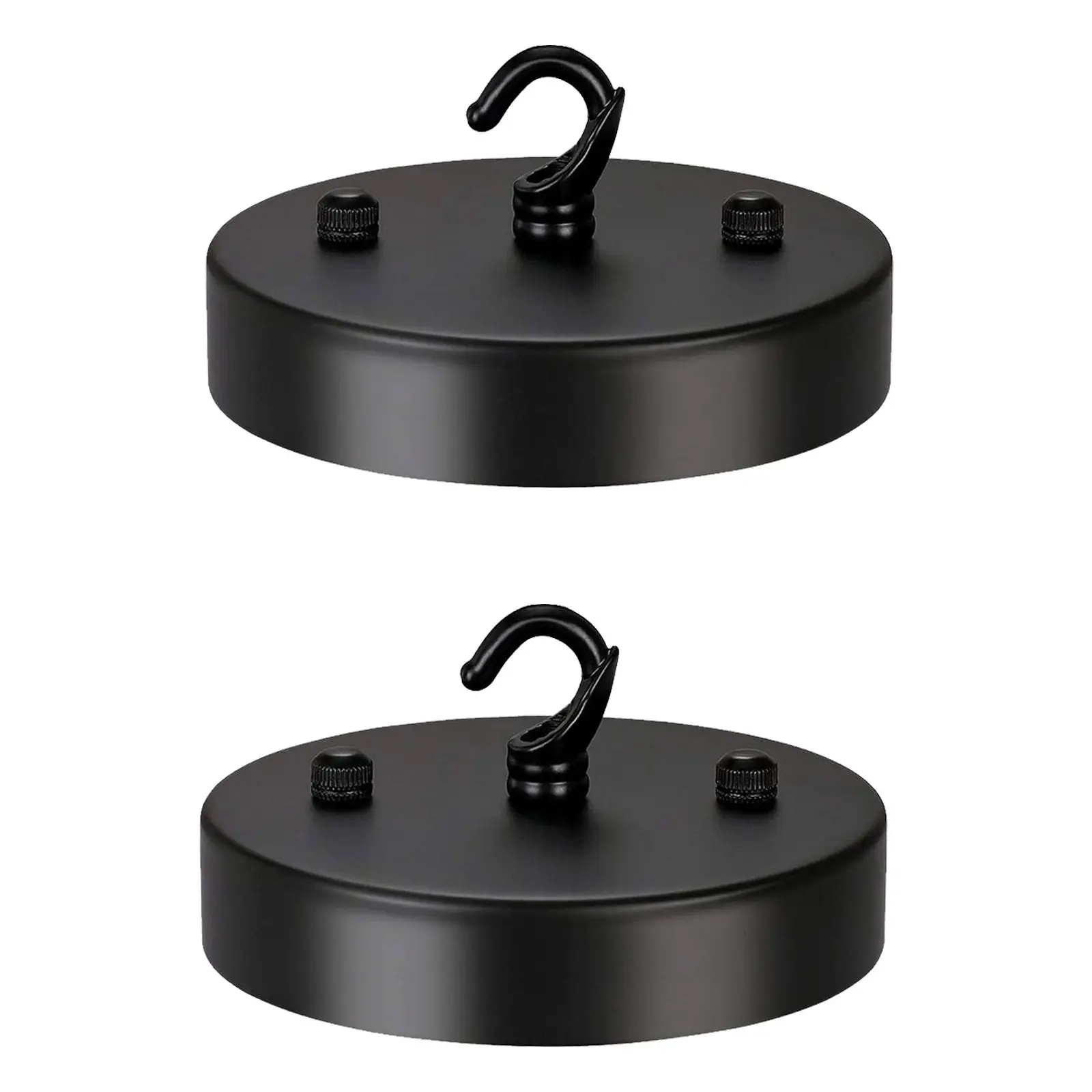 2Pcs High Quality Ceiling Light Plate Set Nordic Design Suction Mount Lamp Fixture Plate for Household Shop Lighting Decor