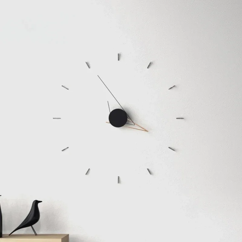 

Modern Wall Clock Living Room Art Wall Clock Creative Silent Large Elegant Home Ornaments Interior Bedroom House Decoration