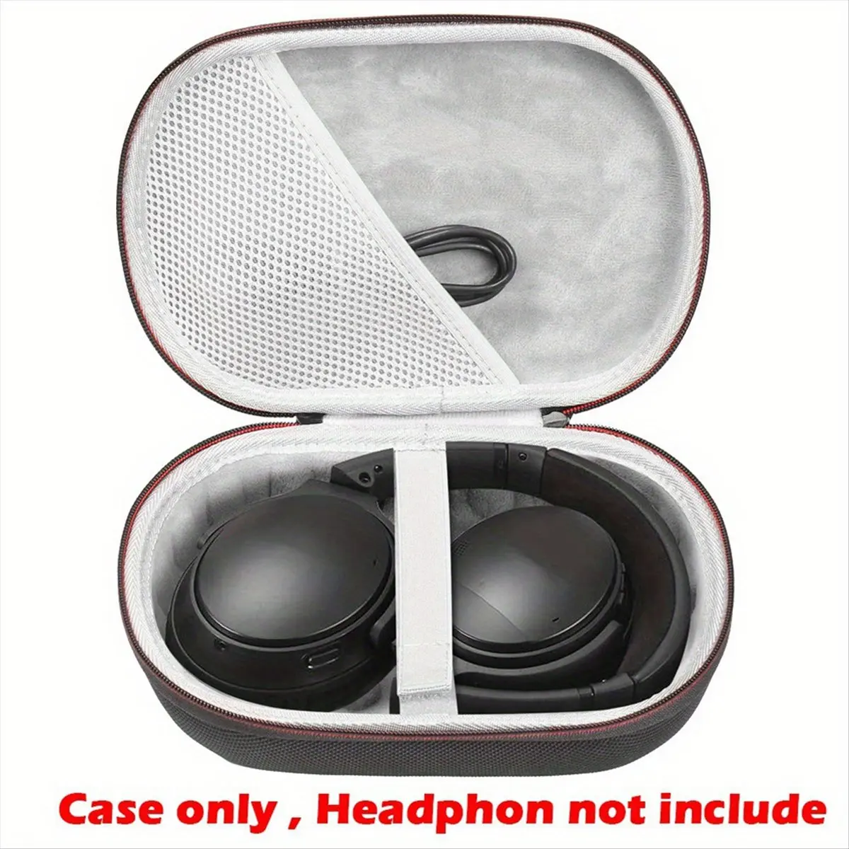 Promotion EVA Hard Travel Storage Bag for QC15 QC25 QC35 over Ear Headphones Carrying Case