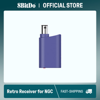 8BitDo Bluetooth Retro Receiver for NGC, Wii and Windows, Compatible Xbox Series Controller, Switch Pro and PS5, 4 Controller