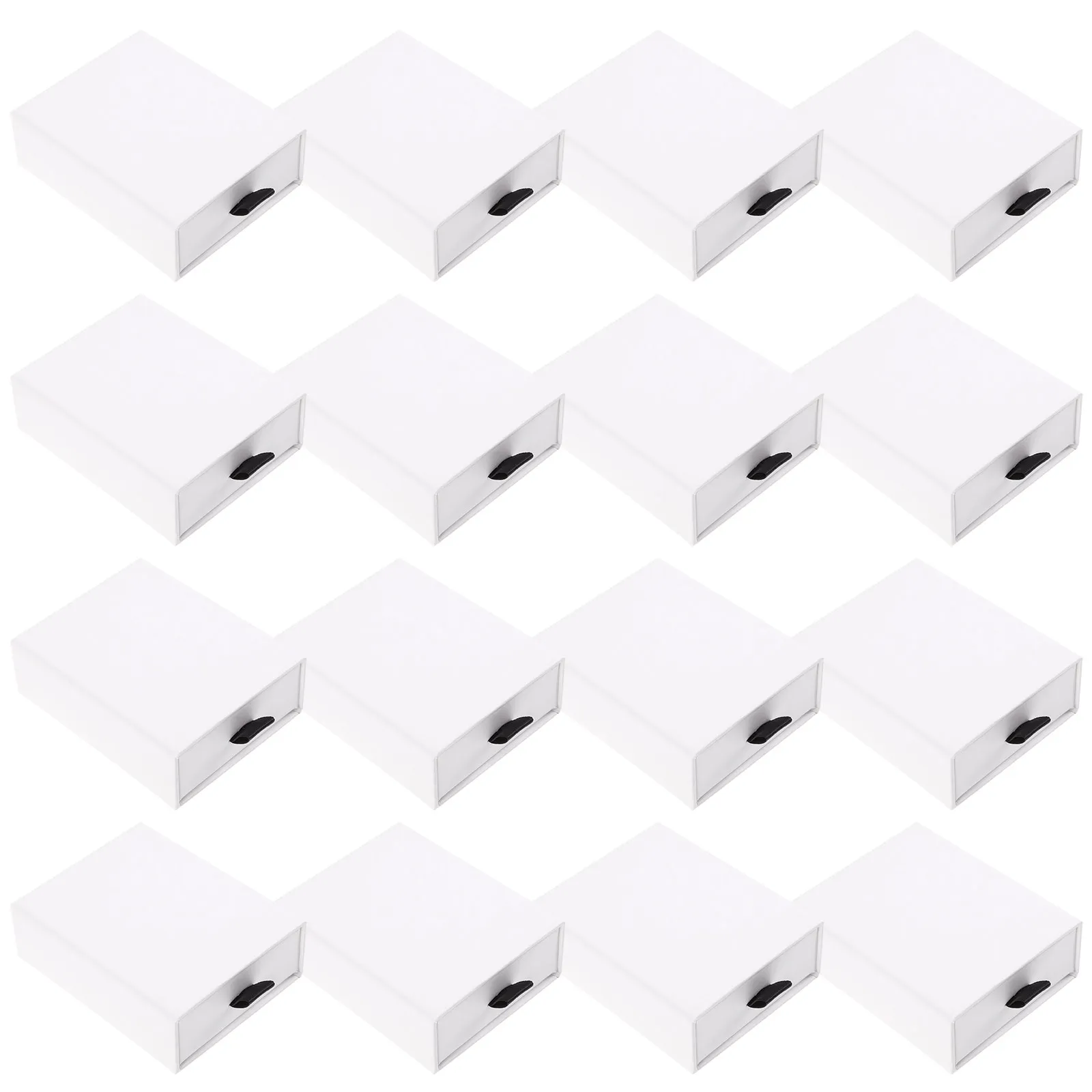 

20Pcs Drawer Style Jewelry Box Storage Organizer Packaging Gift Case for Earrings Necklaces Bracelets Pendants Chains