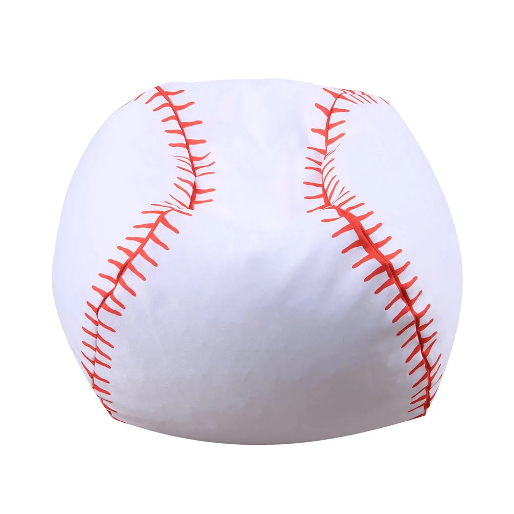

Beanbag Baseball Storage Stuffed Animal Covers Filling White Polyester Style Stuffable Child Children's Toys