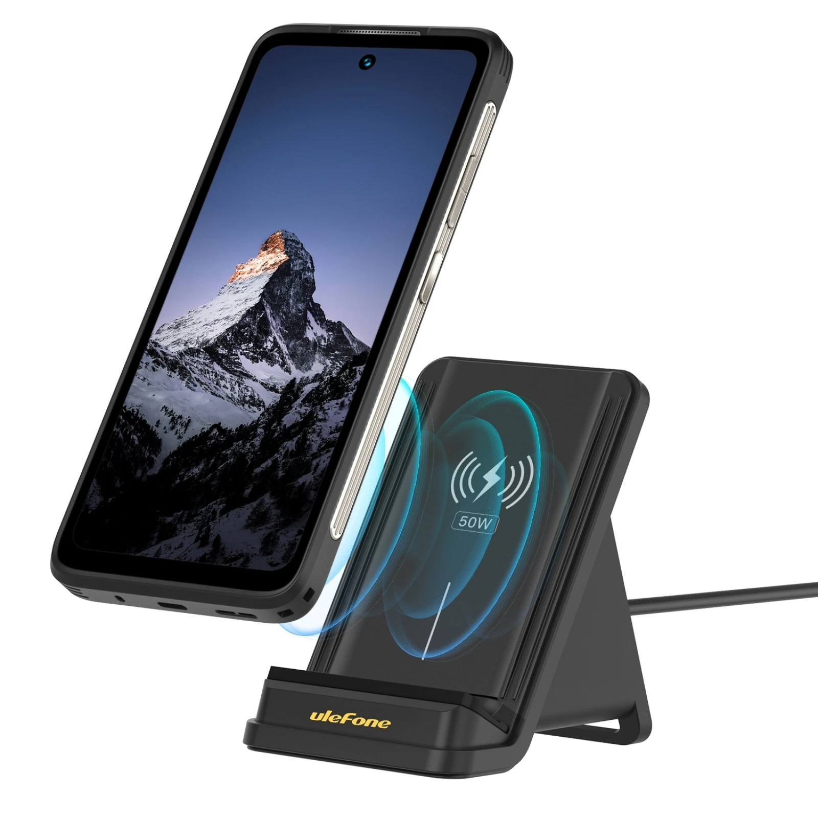 For Ulefone WCS01 50W Air-cooled Wireless Charger Stand