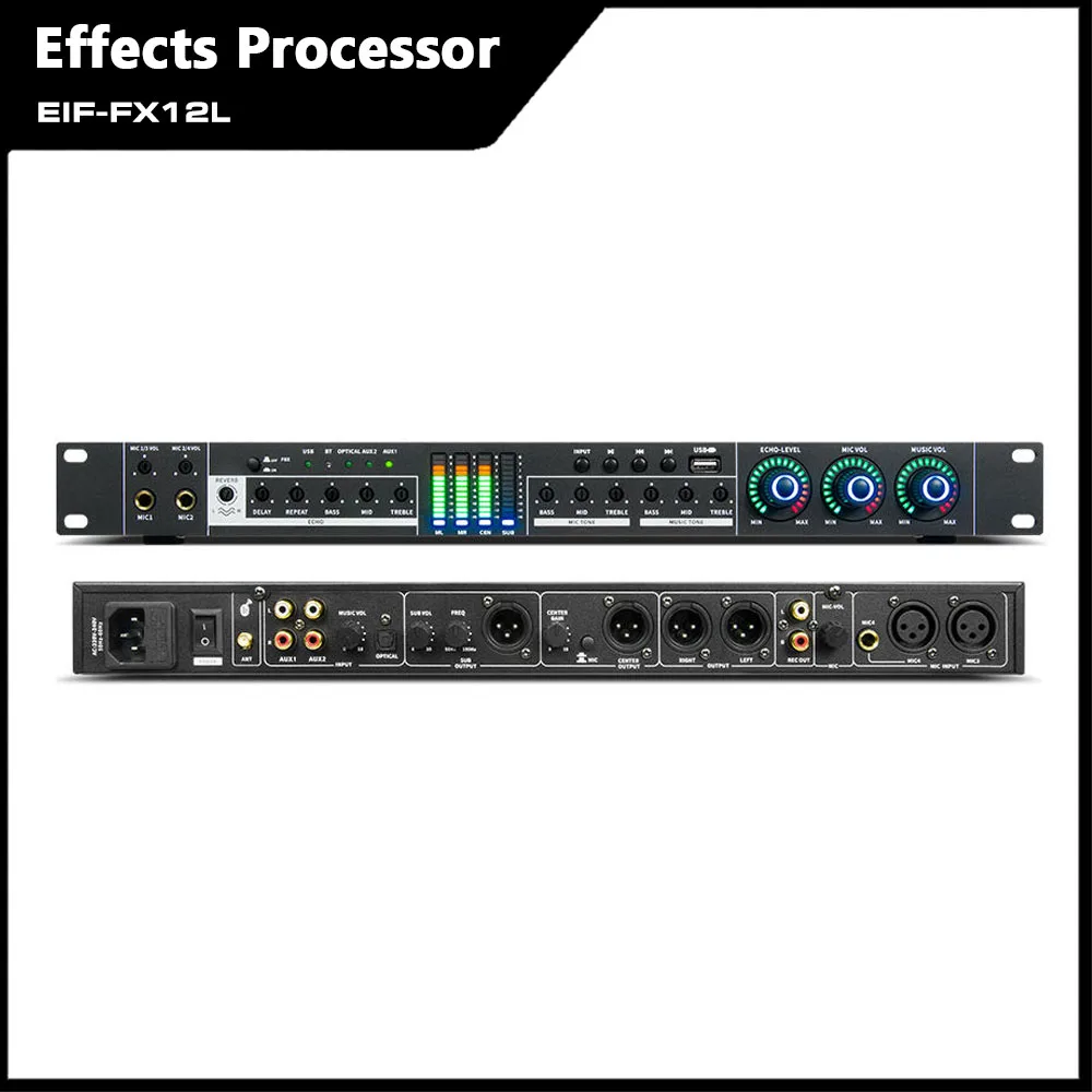 

EIF FX12L Professional Dsp Audio Processor Effect System For Karaoke/KTV/stage Performances