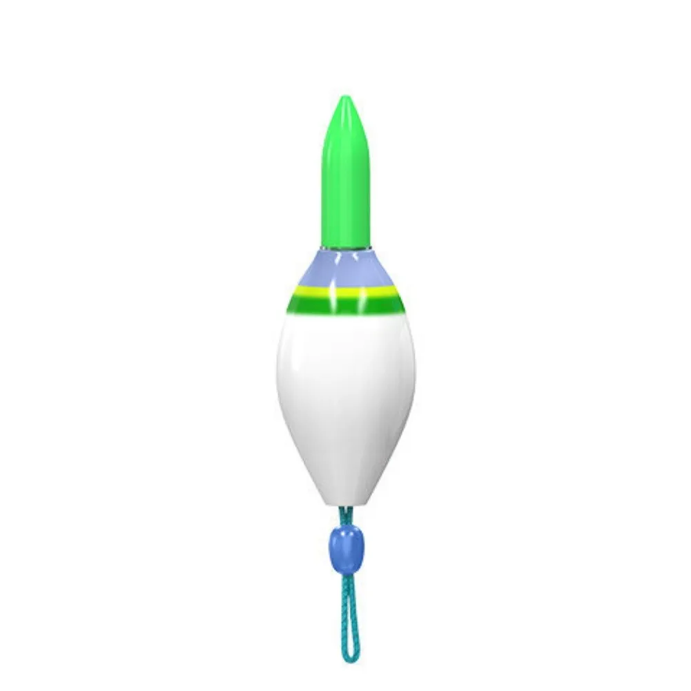 Glow in the Dark Fishing Float with Electronic Bite Detection and Optimized Tail Thickness for Shallow Visibility