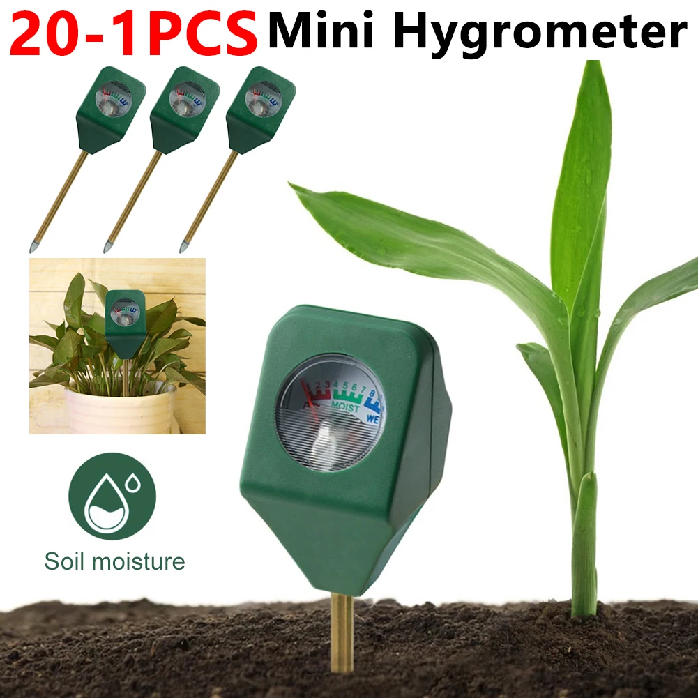 

Soil Moisture Sensor Meter Detector Metal Probe Gardening Plant Flower Water Analyzer test Instrument Hygrometer Tool