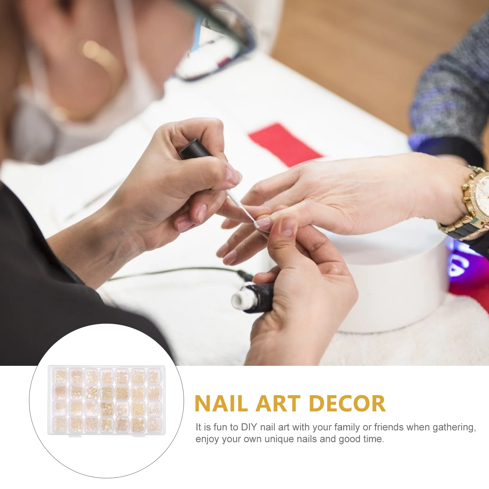 

1 Box Star Moon Nail Art Decorations Shining Unique Diy Manicure Ornaments For Mobile Case Party Stage Nails Accessories