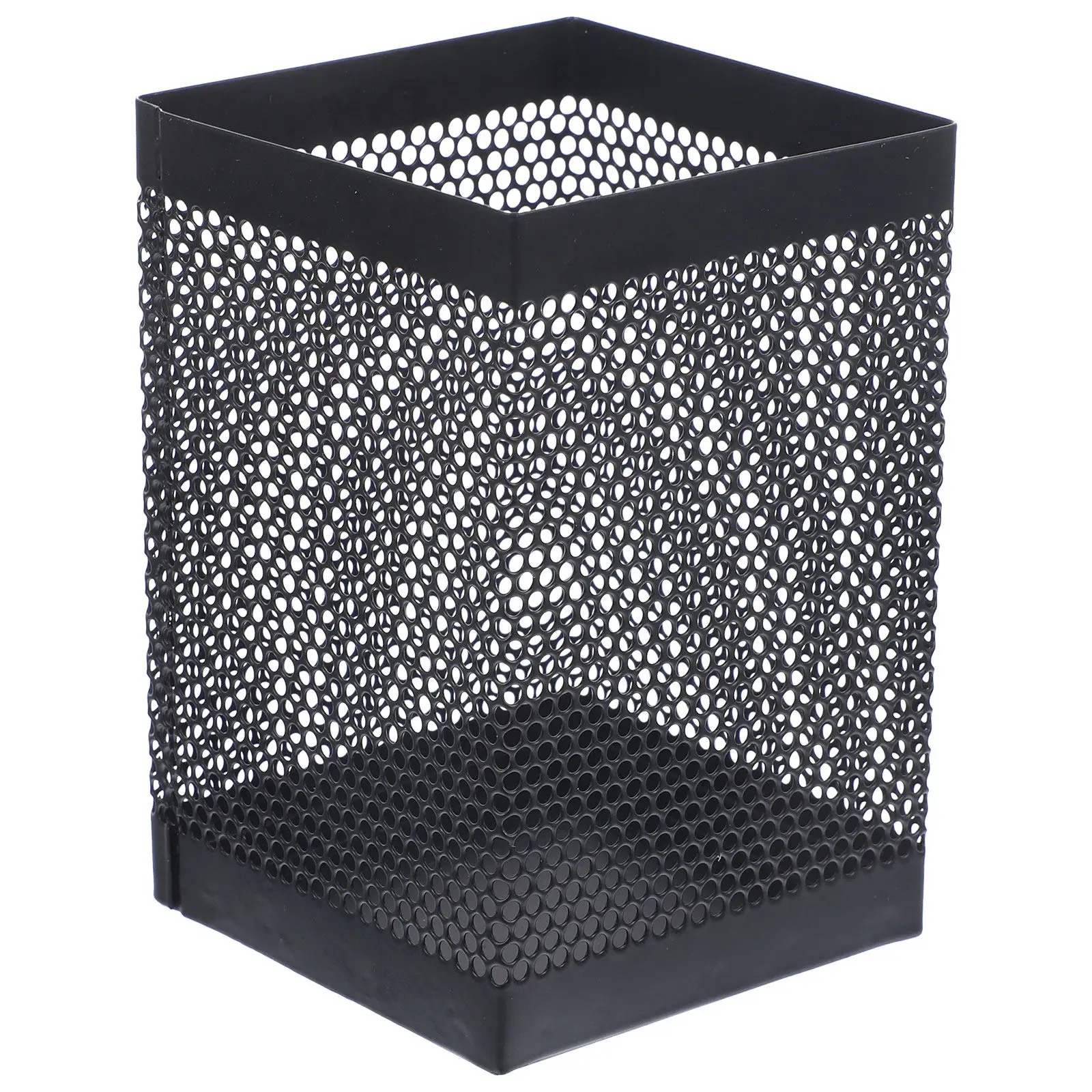 

Metal Mesh Pen Holder Large Capacity Pen Bucket Desk Organizer Desktop Stationery Container Office Storage Organizer
